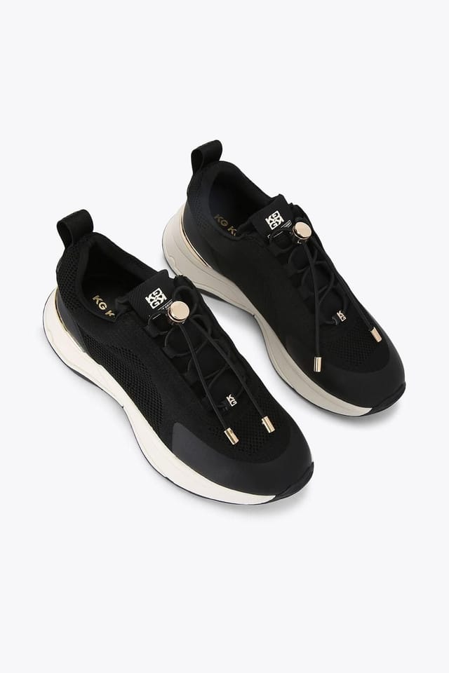 KG Kurt Geiger KG Kurt Geiger Women's 'Link Toggle' Fabric Trainers in Black - 2