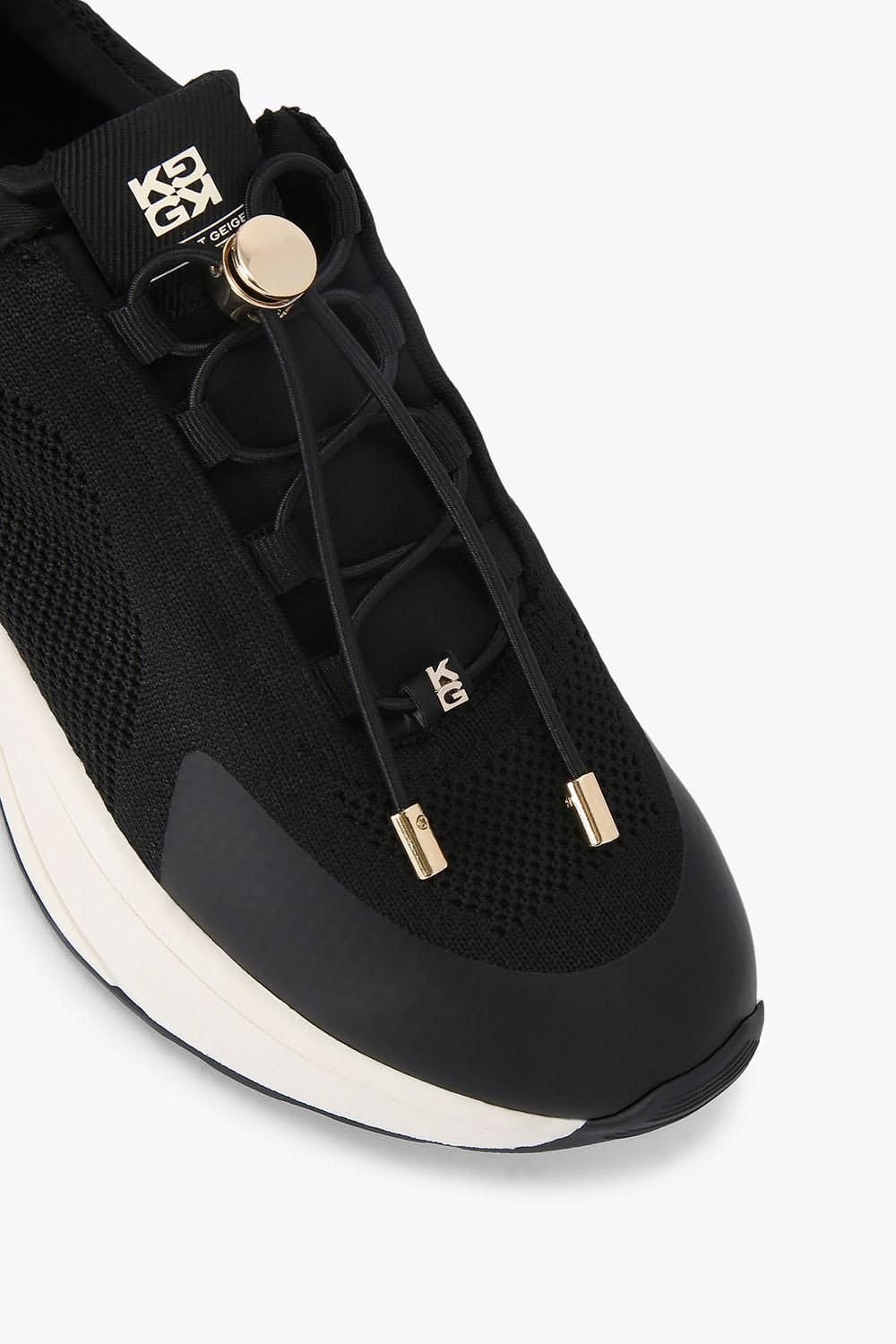KG Kurt Geiger KG Kurt Geiger Women's 'Link Toggle' Fabric Trainers in Black - 4