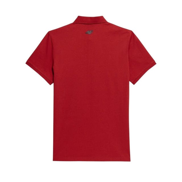 4F 4F Men's H4L22 TSM355 Polo Shirt in Red - 2