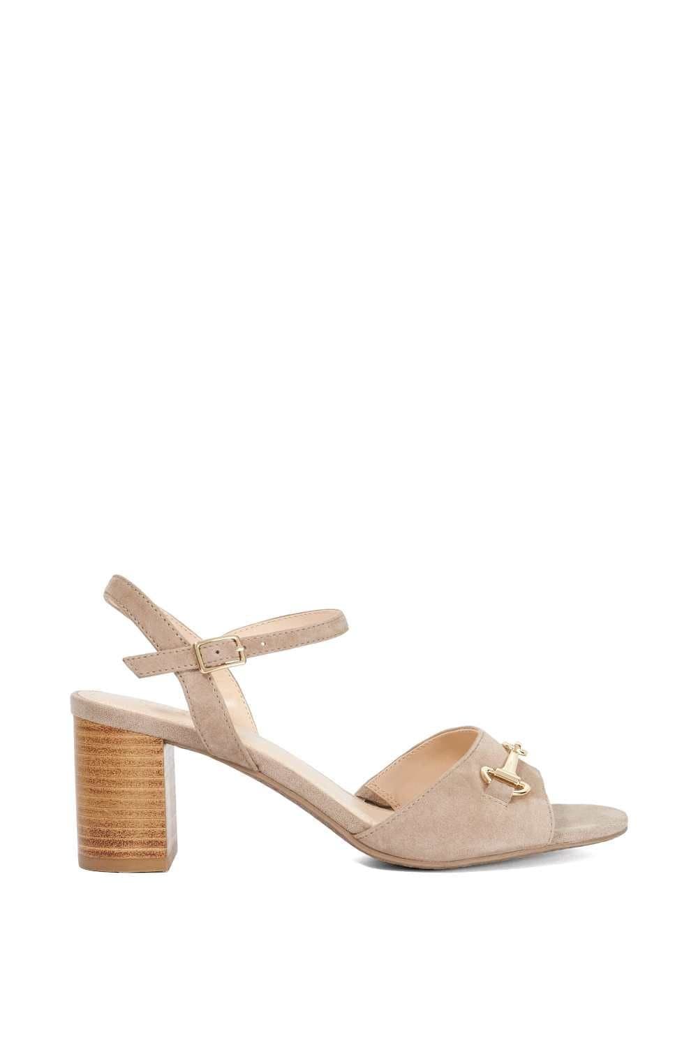 Dune London Dune London Women's 'Jayar' Suede Sandals in Natural