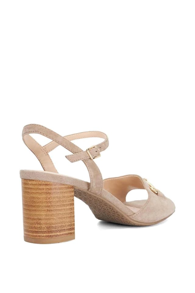Dune London Dune London Women's 'Jayar' Suede Sandals in Natural - 3