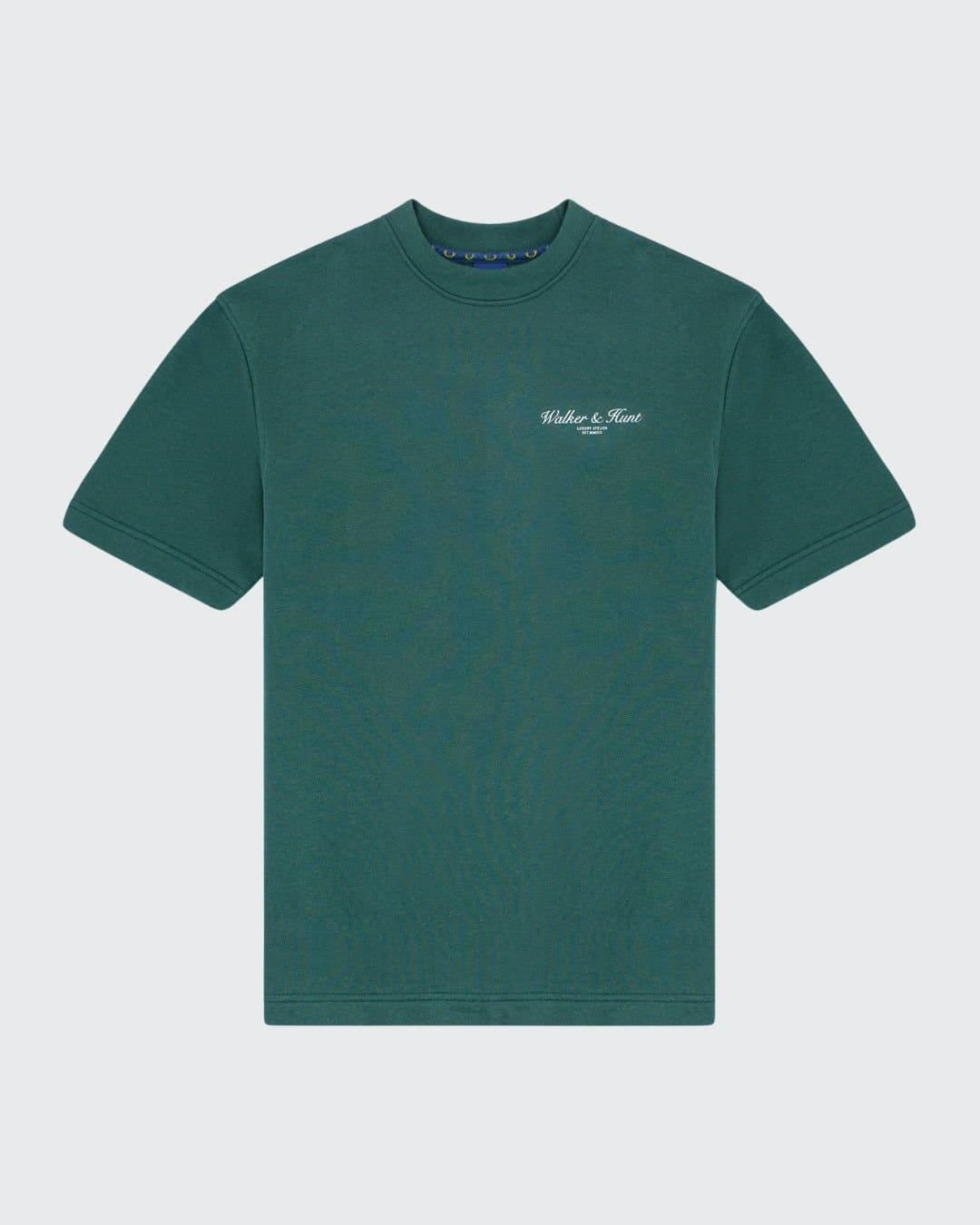 Walker & Hunt Walker & Hunt Dark Green Heavyweight Fleece Tee