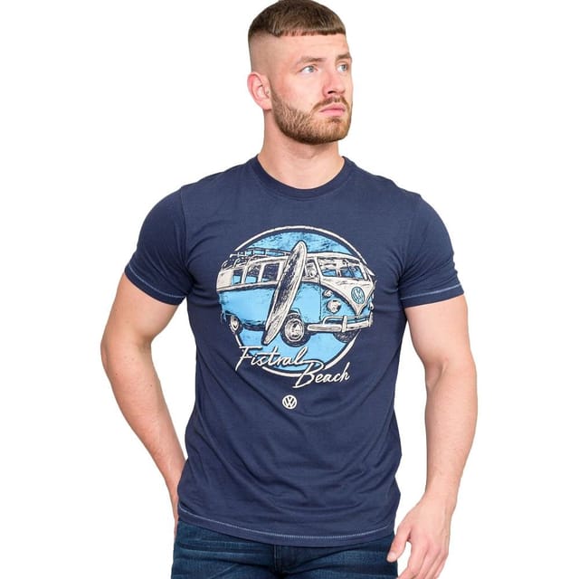 Duke Clothing Duke Clothing Men's D555 Winterton Volkswagen Kingsize T-Shirt in Navy - 3