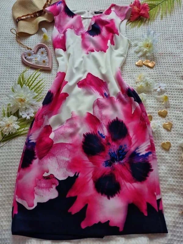 ROMAN Roman Originals Floral Dress – Size UK 12 – Never Worn
