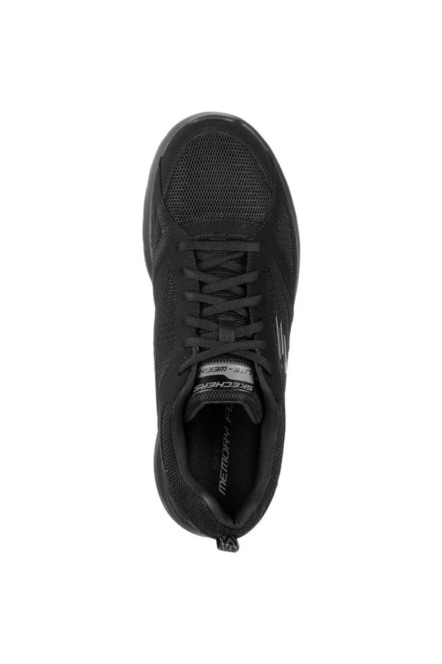 Skechers Skechers Men's Dynamight 2.0 Lace Up Memory Foam Trainer in Black - 3