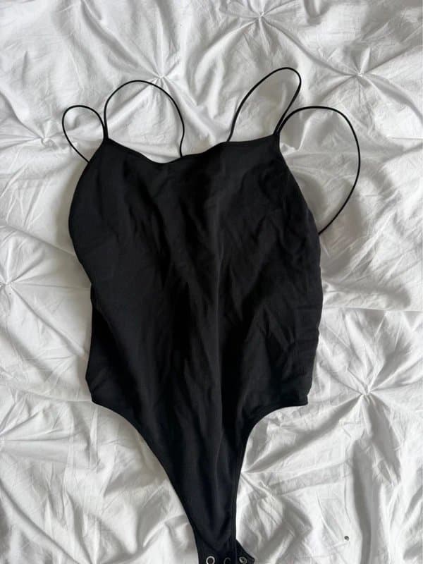 ASOS Open back body suit top