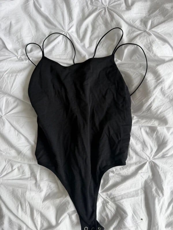 ASOS Open back body suit top - 1