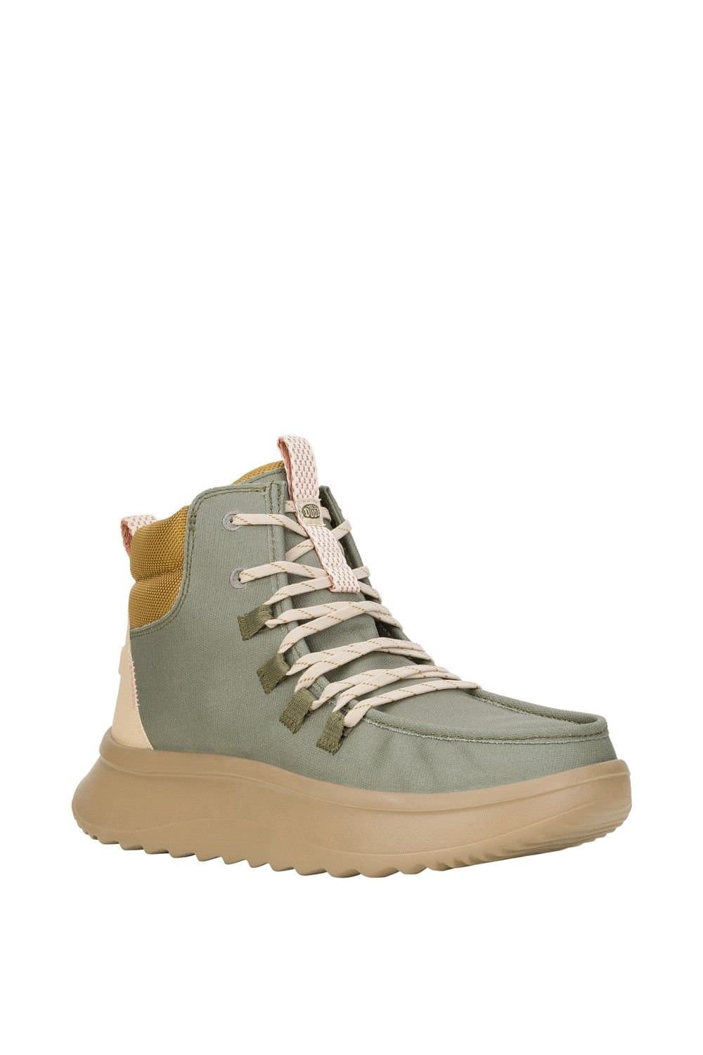 Hey Dude Hey Dude Women's Wendy Peak Apres Ankle Boots in Olive