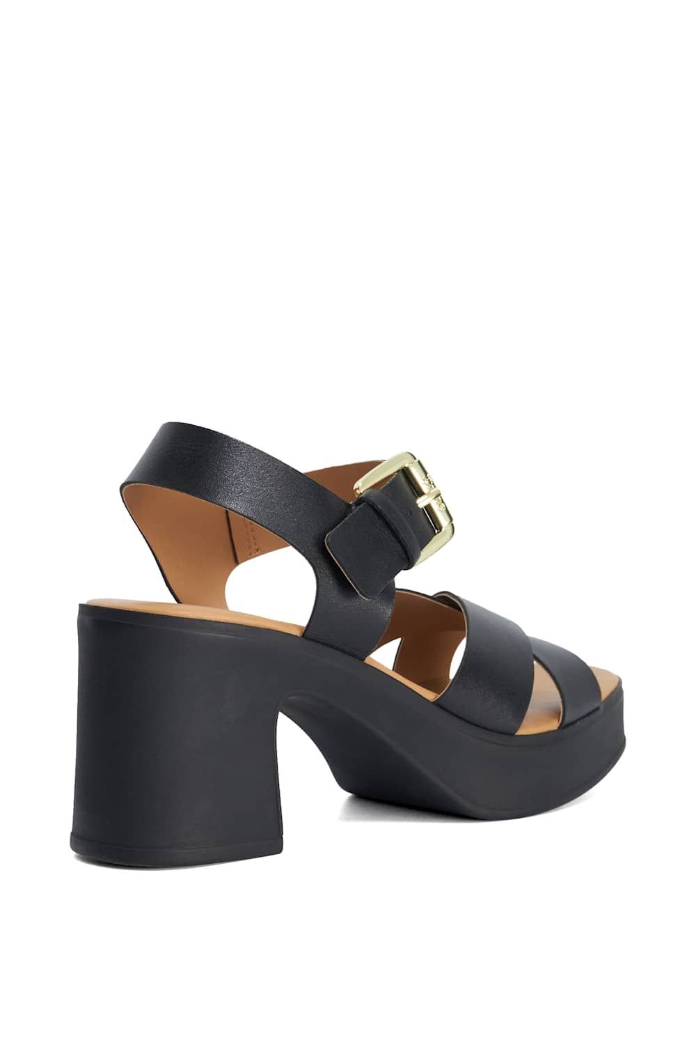 Dune London Dune London Women's 'Judge' Leather Sandals in Black - 3