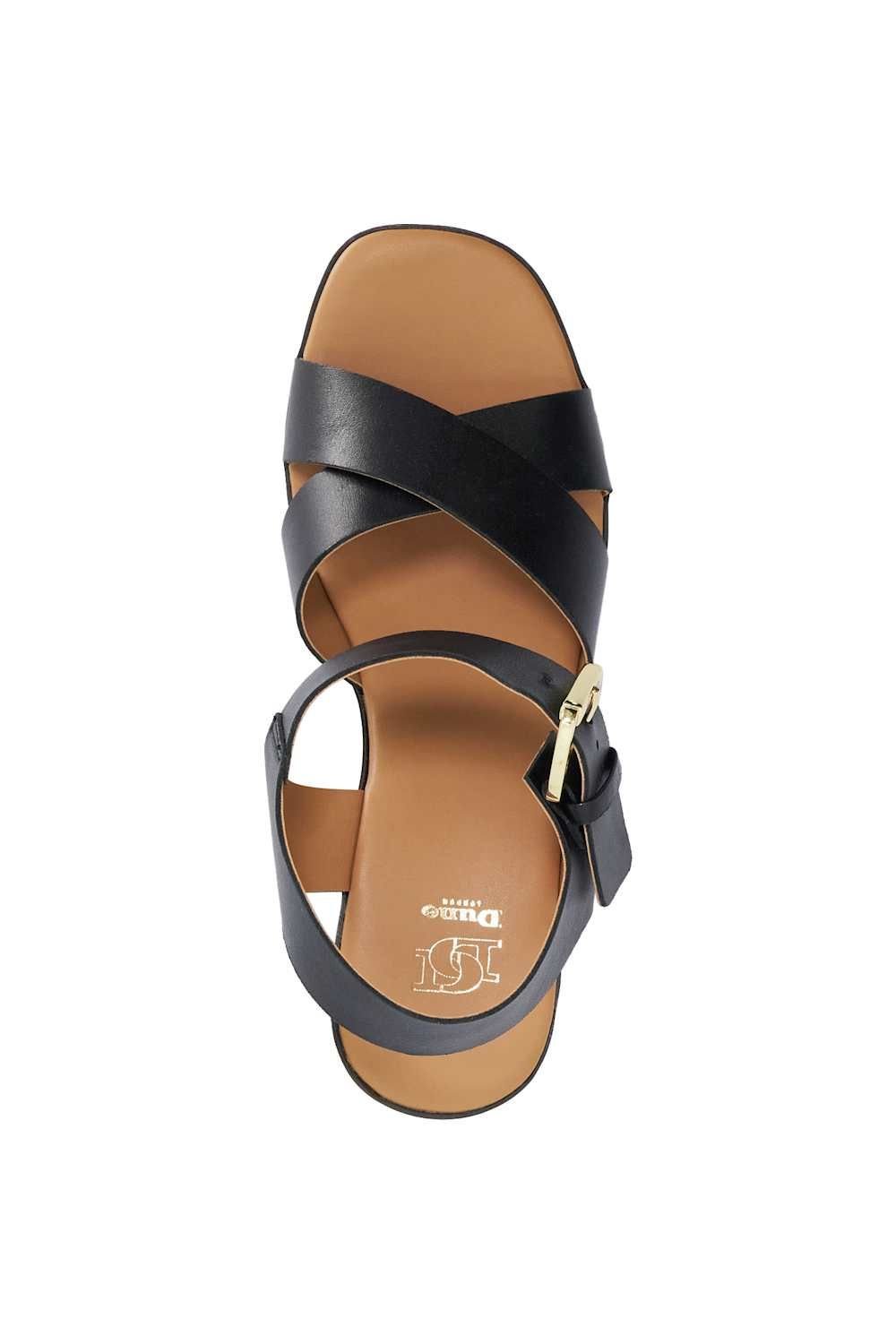 Dune London Dune London Women's 'Judge' Leather Sandals in Black - 4