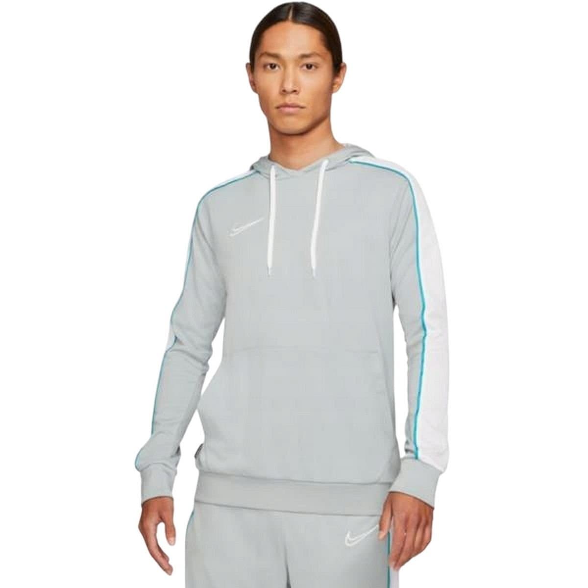 Nike Nike Men's Academy Dri-FIT Pullover Hoodie in Light Grey