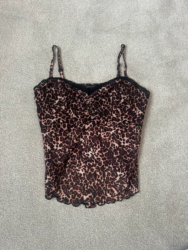 New Look New Look Leopard Print Cami