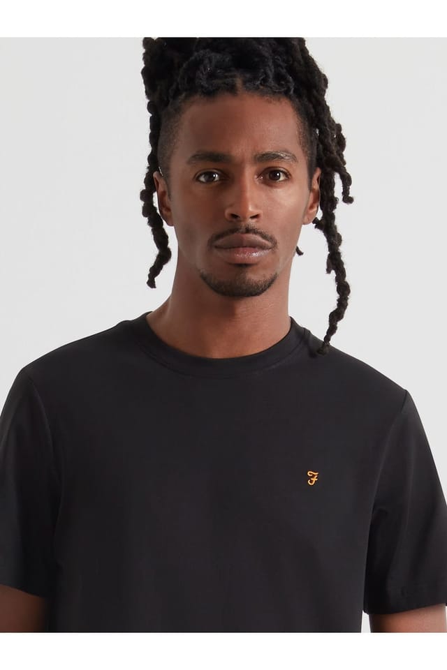 Debenhams Debenhams Men's Danny Basic T-Shirt Black - 2