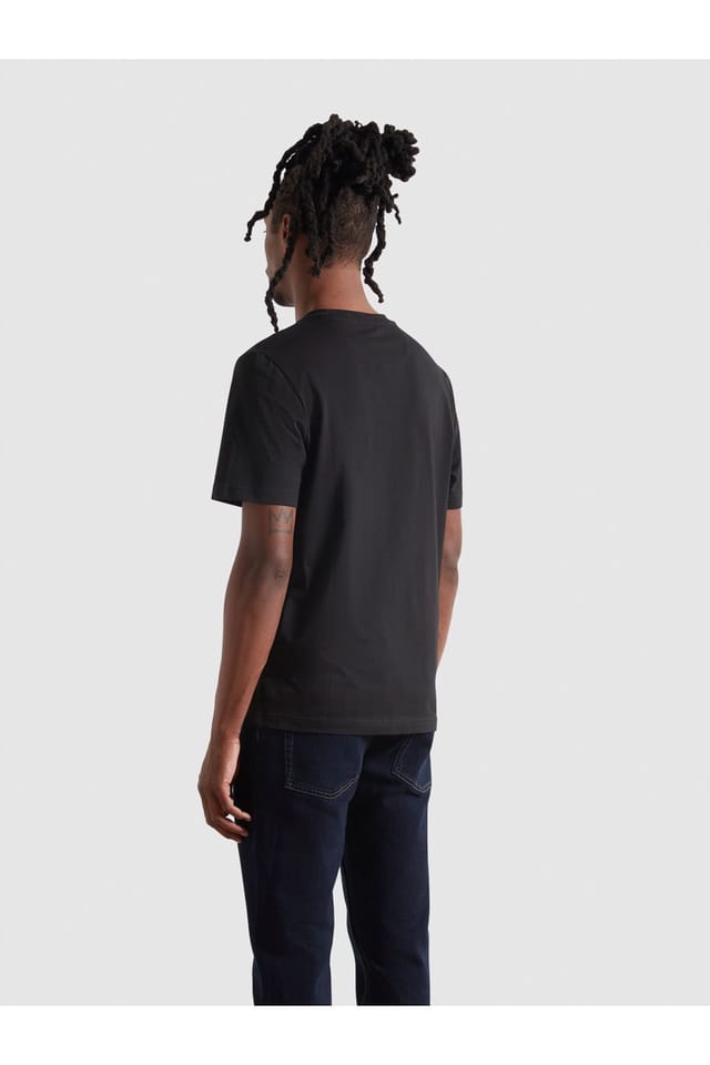 Debenhams Debenhams Men's Danny Basic T-Shirt Black - 3