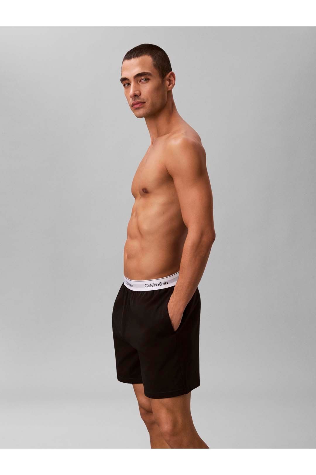 Calvin Klein Calvin Klein Men's Sleep Short Black - 4