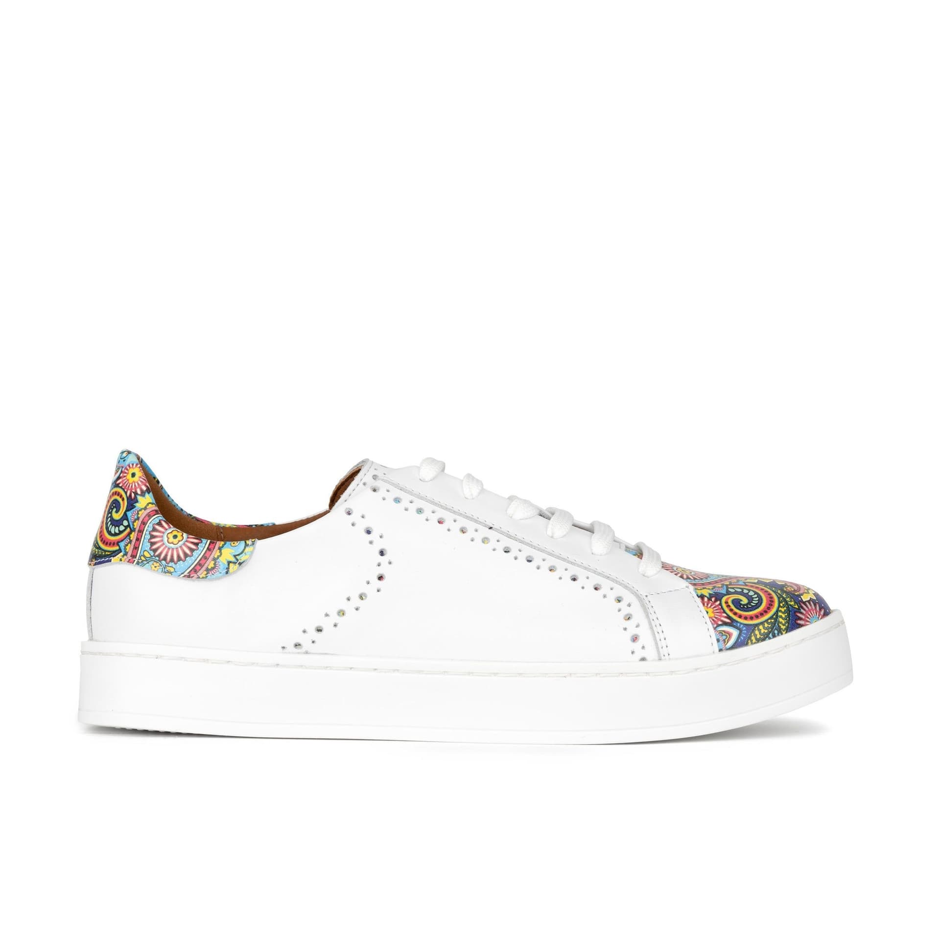 Embassy London Embassy London Women's Serena - White & Festival Blue