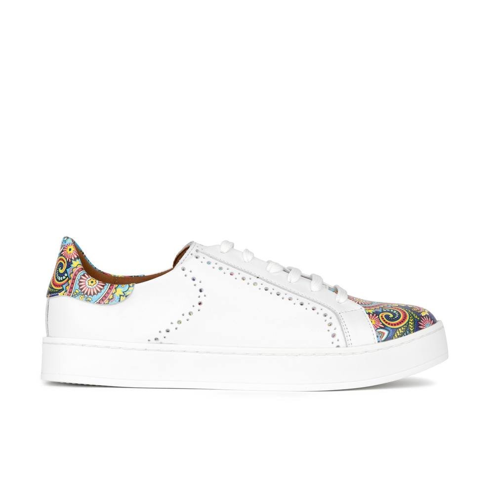 Embassy London Embassy London Women's Serena - White & Festival Blue - 3