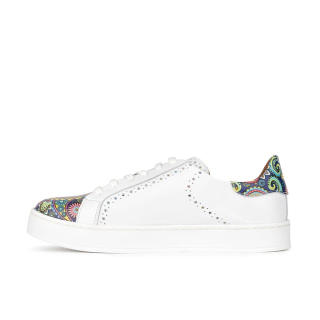 Embassy London Embassy London Women's Serena - White & Festival Blue - 3