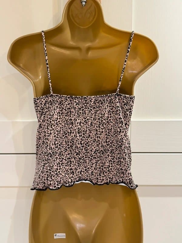 Bershka Bershka Leopard Print Cami Top