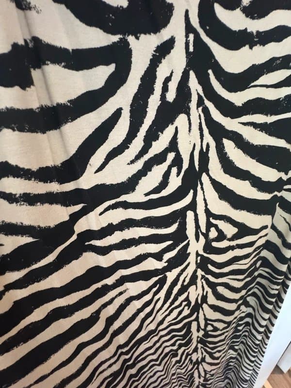 ASOS Design ASOS animal print zebra maxi dress size 22