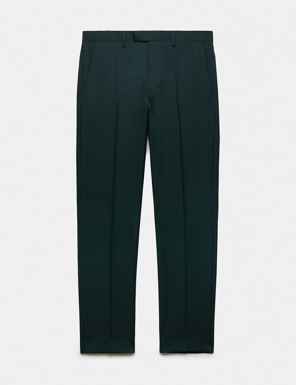 Marks & Spencer M&S Slim Fit Stretch Ultimate Suit Trousers Dark Evergreen