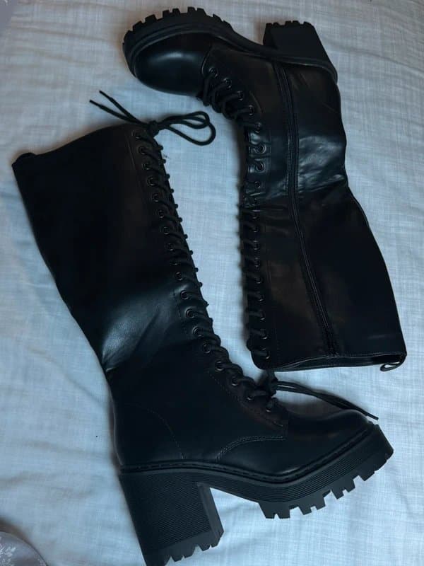 ASOS Laced up long boots