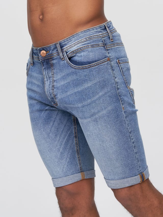 Duck&Cover Duck&Cover Men's Zeki Shorts in Mid Blue - 2