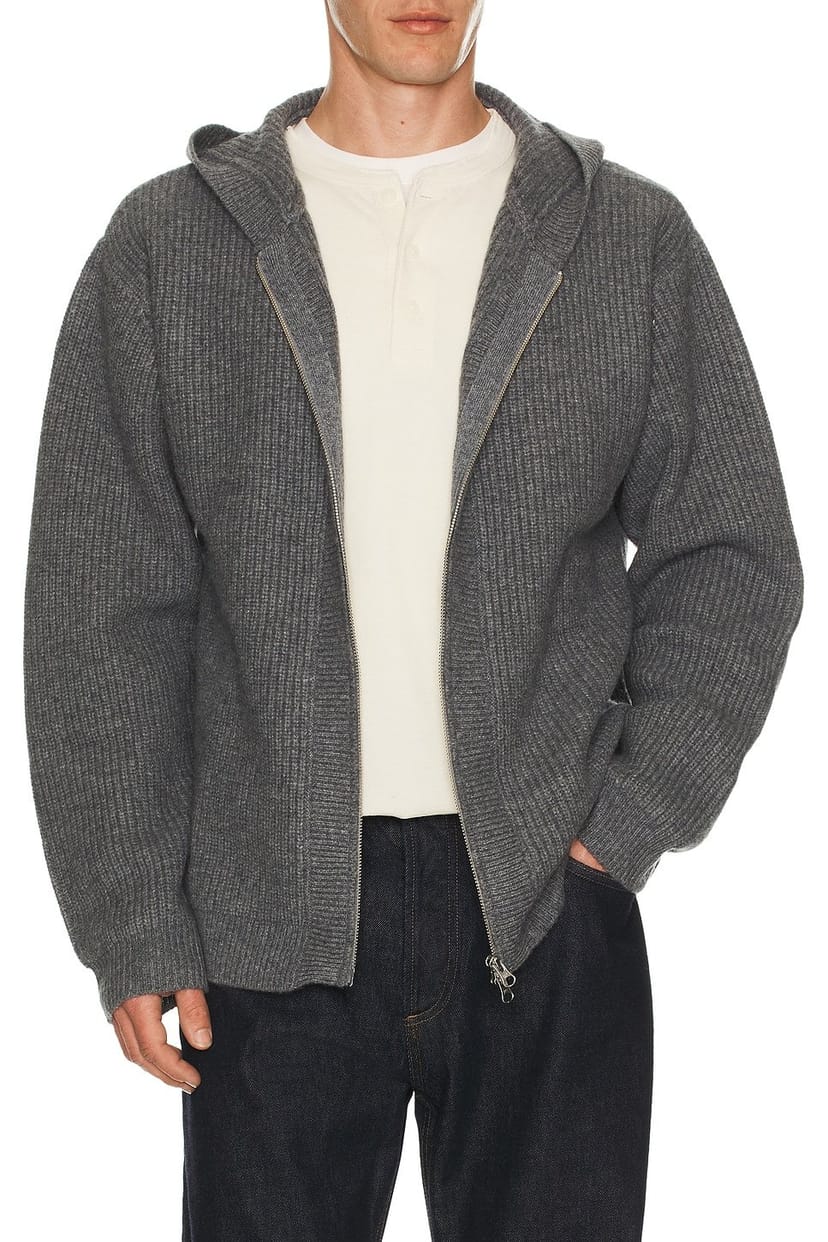 revolve Wool Zip Hoodie - 1