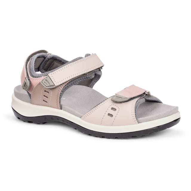 Hotter Hotter Women's Wide 'Walk II' Sandals in Baby Pink - 2