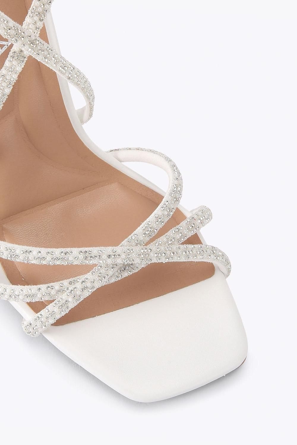 Carvela Carvela Women's 'Paparazzi Tie' Heels in White - 4