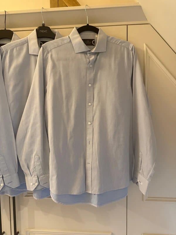 Schoolblazer Schoolblazer Blue Shirts x4 Size Collar 15” Chest 38” Immaculate