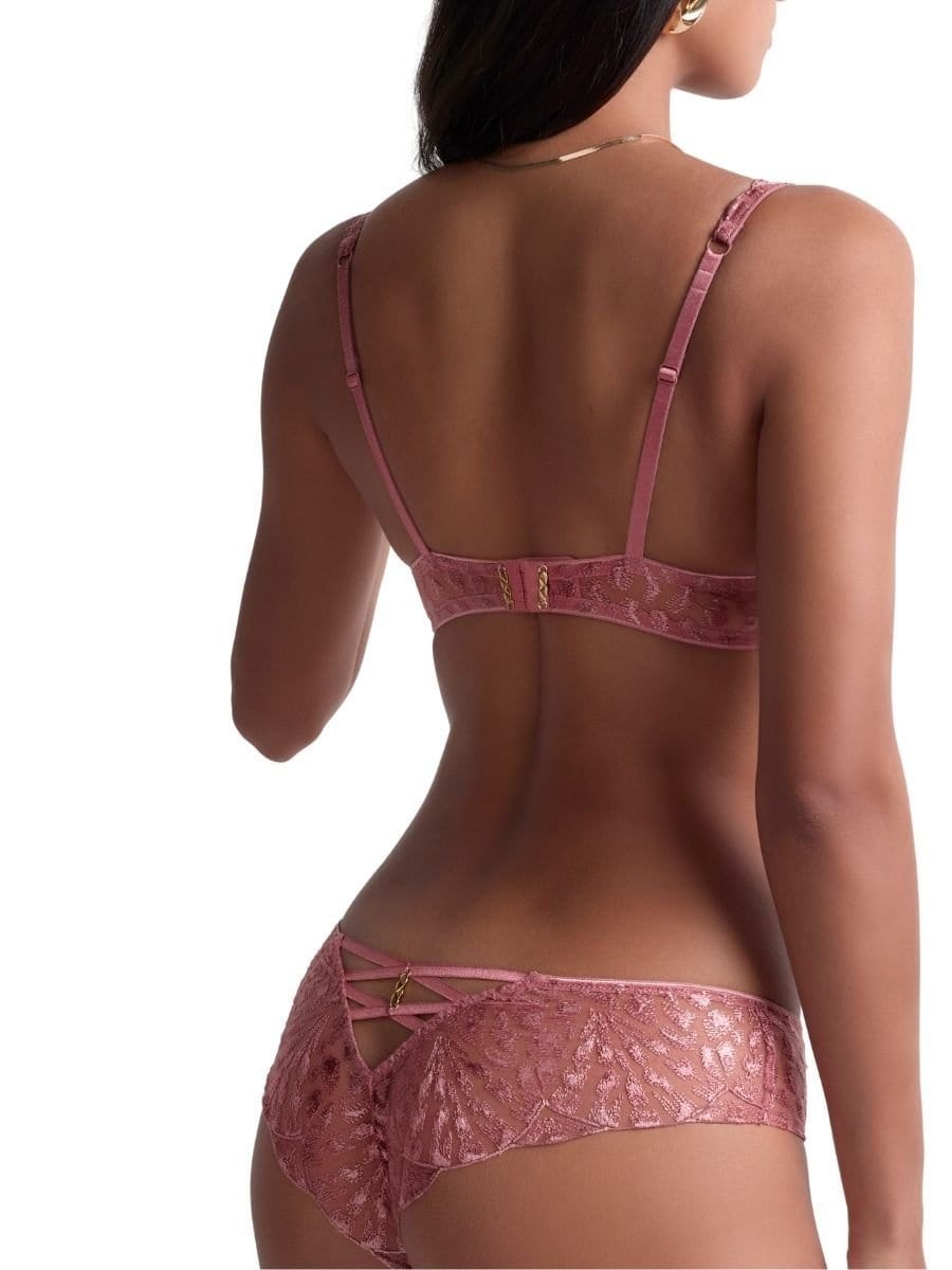 Aubade Aubade Women's Crazy In Love Moulded Push Up Bra in Pink - 4