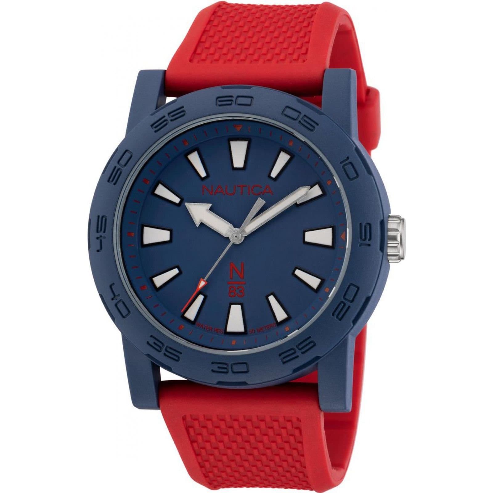 Nautica Nautica Men's NAPATF204 Ayia Triada 44mm Quartz Watch in Red
