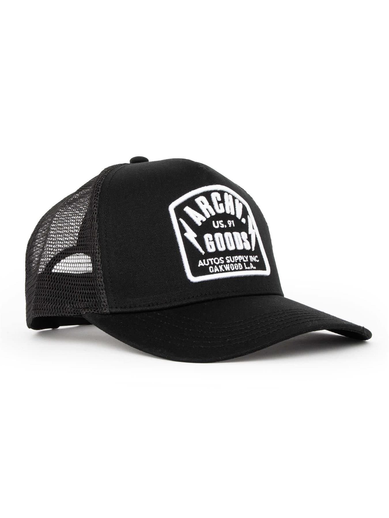 Archive Design Studio Archive Design Studio Men's Auto Cap in Black
