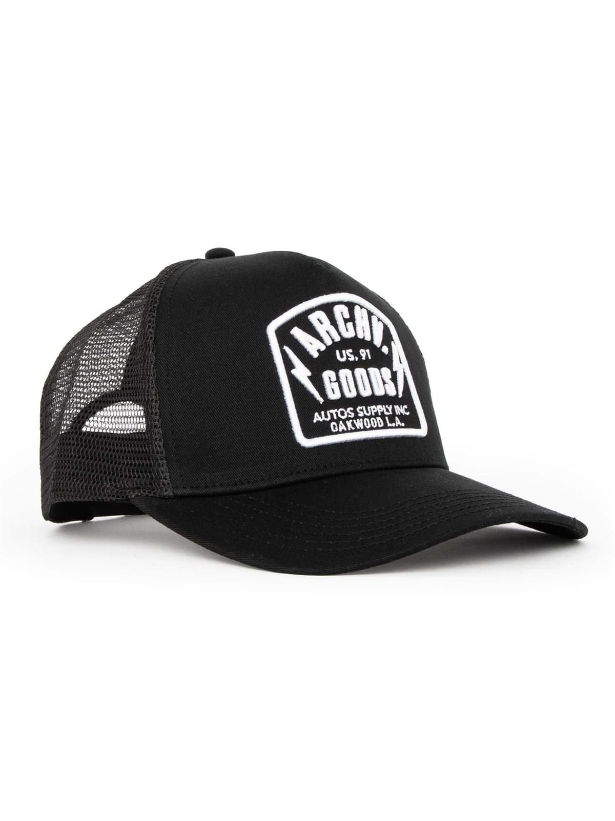 Archive Design Studio Archive Design Studio Men's Auto Cap in Black - 1