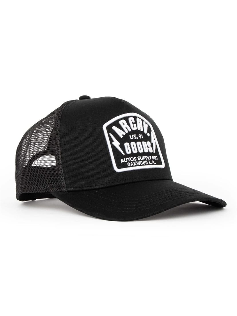 Archive Design Studio Archive Design Studio Men's Auto Cap in Black - 1