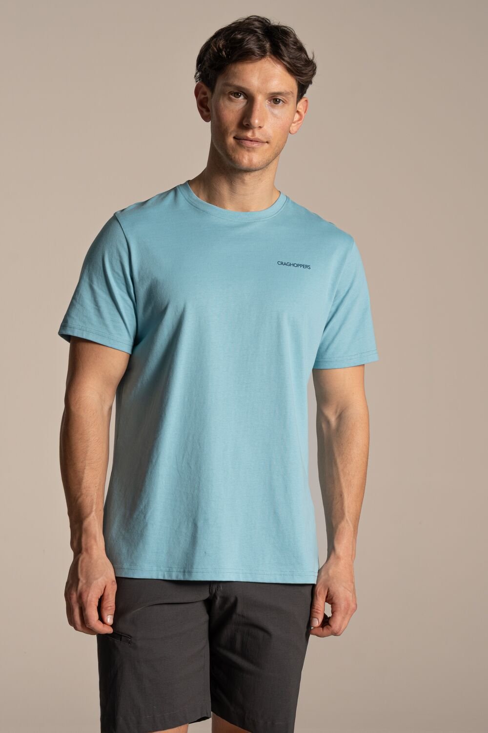 Craghoppers Craghoppers Men's Lucent Relaxed Fit Short Sleeved T-Shirt in Blue - 2