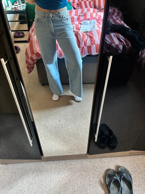 ASOS ASOS light blue jeans