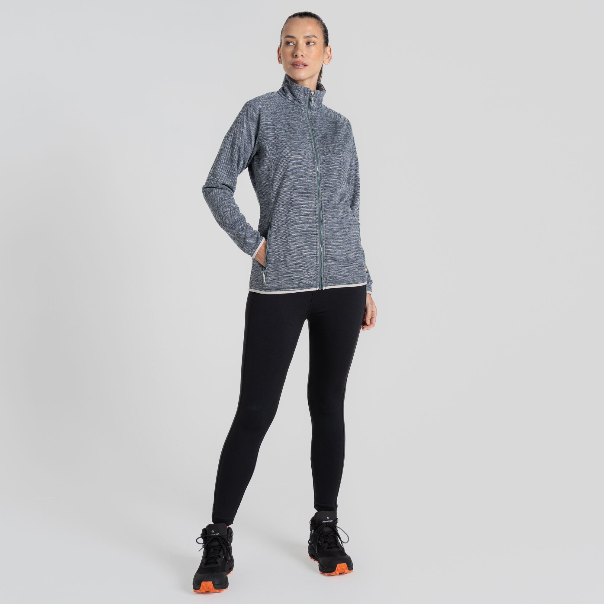 Craghoppers Craghoppers Women's Tarvos Insulating Expedition Fleece Jacket in Mid Grey - 3