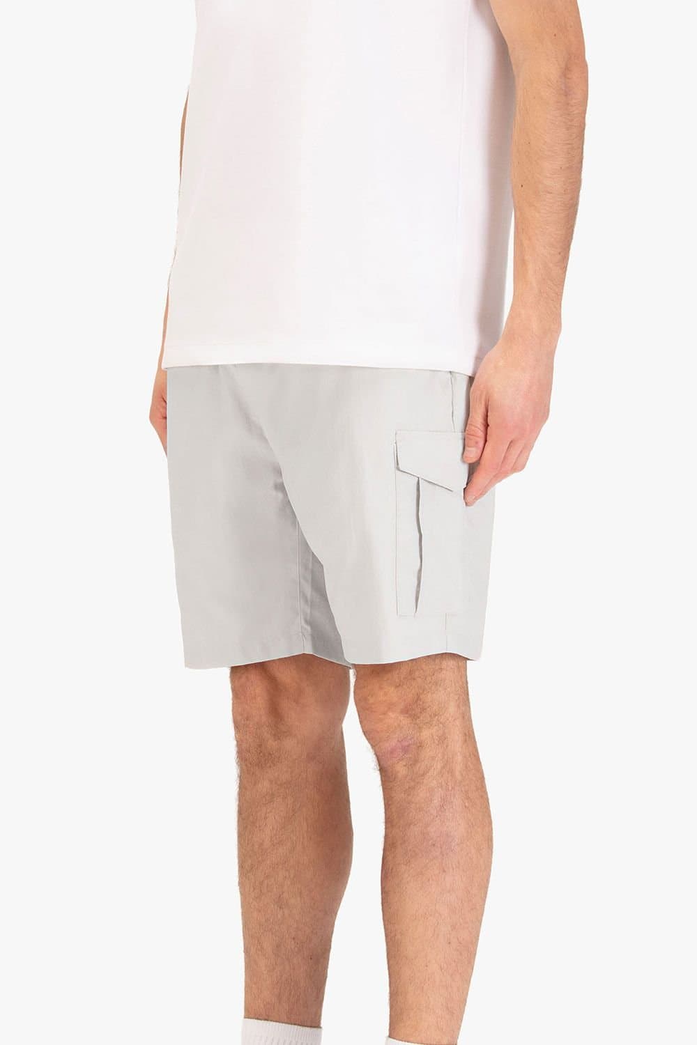 Luke 1977 Luke 1977 Men's Tecshort Cargo Short in Light Grey