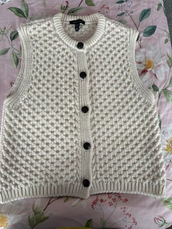 New Look Knitted waistcoat