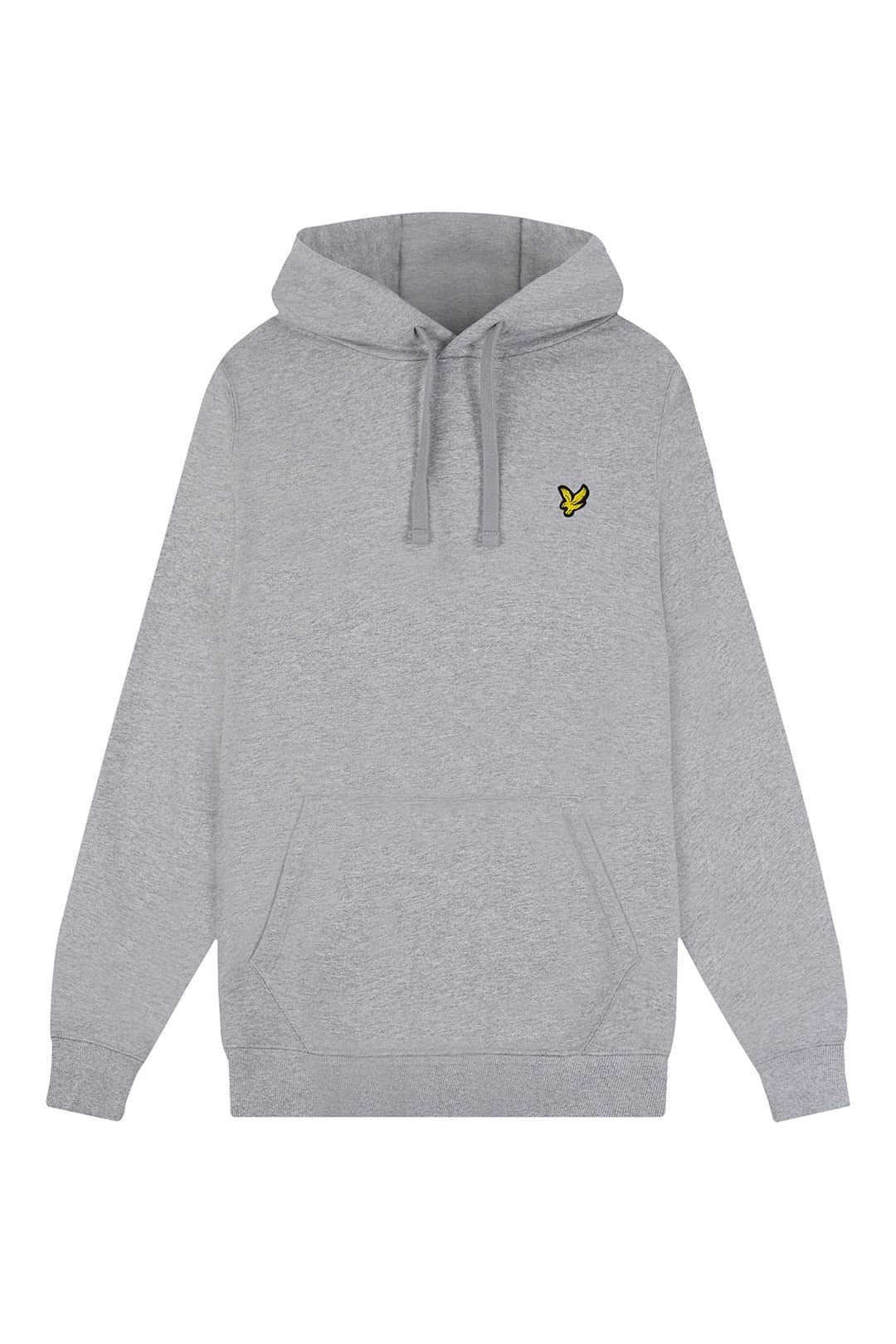 Lyle & Scott Lyle & Scott Men's Pullover Hoodie Mid Grey Marl