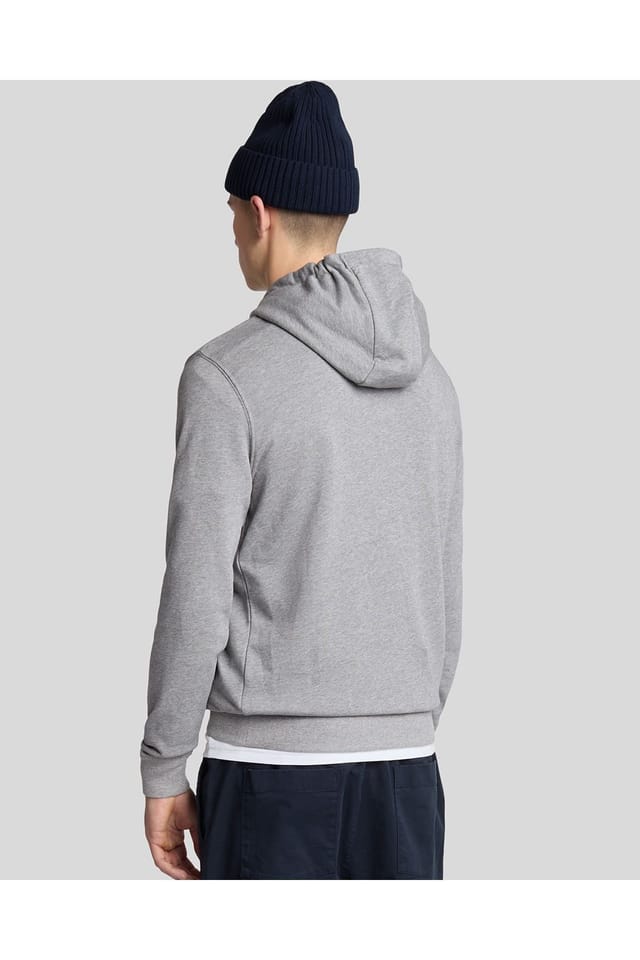 Lyle & Scott Lyle & Scott Men's Pullover Hoodie Mid Grey Marl - 3