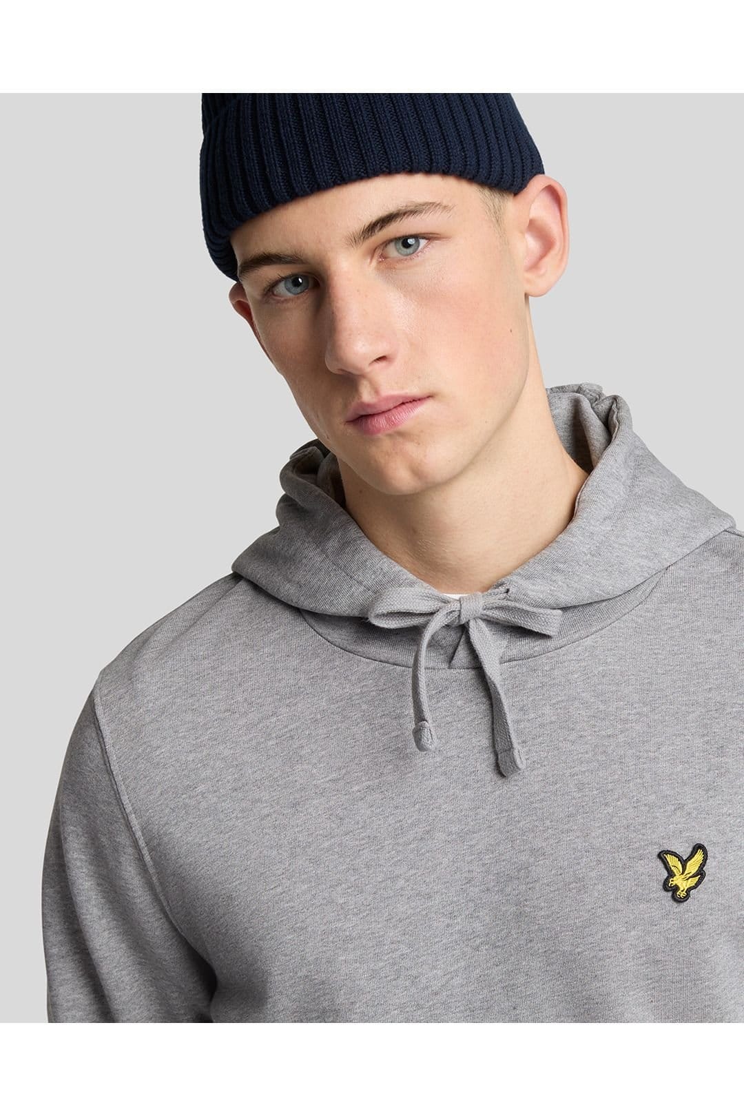 Lyle & Scott Lyle & Scott Men's Pullover Hoodie Mid Grey Marl - 4