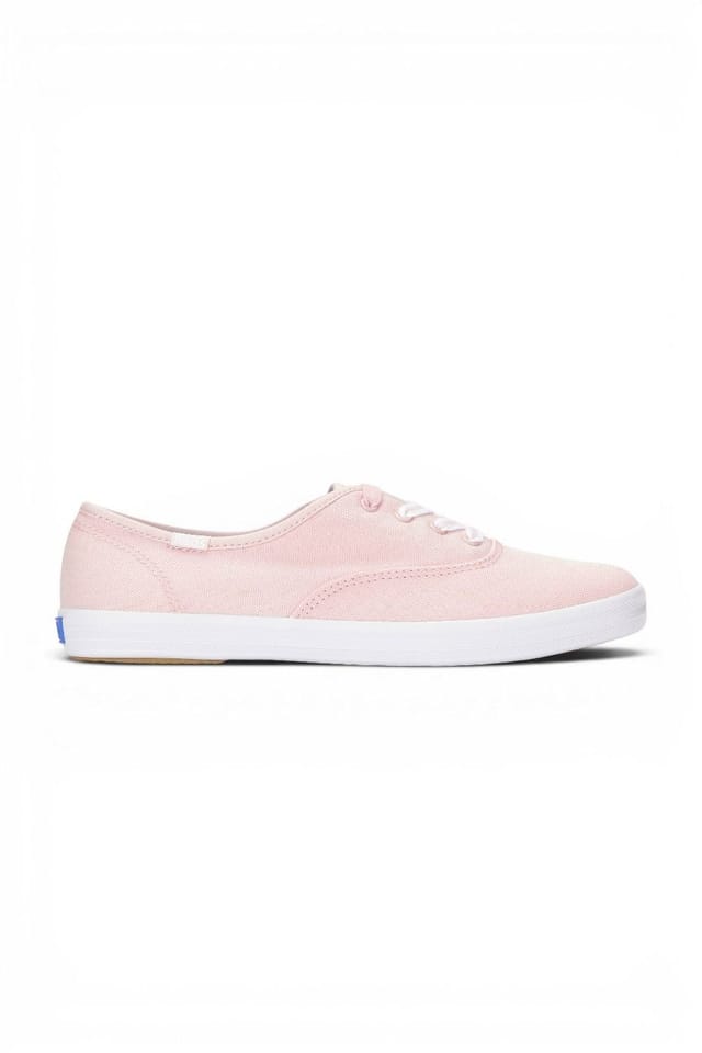 keds Keds Women's Champion Originals Canvas Lace-Up in Light Pink - 2