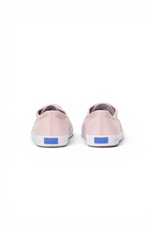 keds Keds Women's Champion Originals Canvas Lace-Up in Light Pink - 3