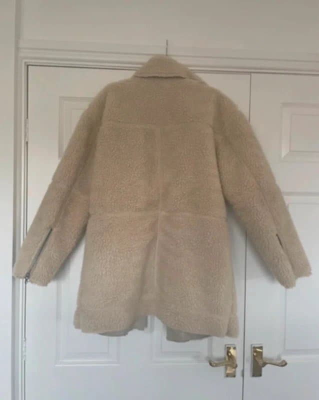 ASOS Borg sheepskin style coat