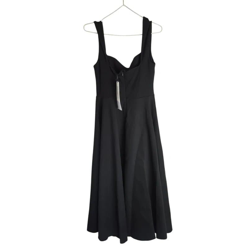 Club L London club l london andromeda black sweetheart midi dress Size 10