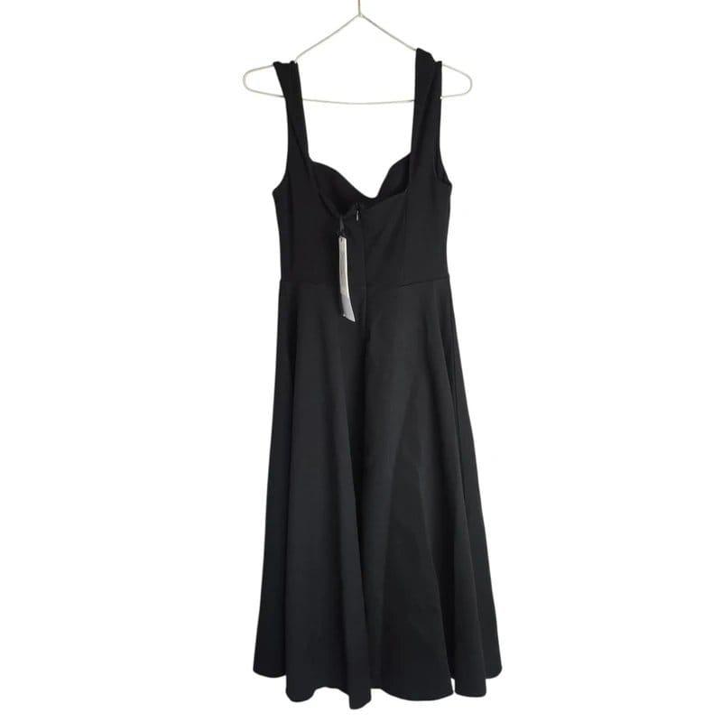Club L London club l london andromeda black sweetheart midi dress Size 10 - 1