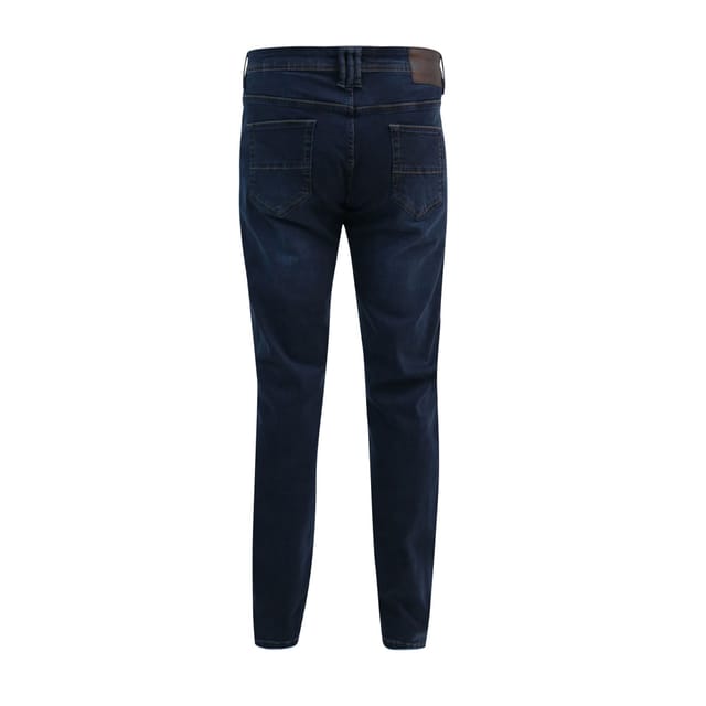 Duke Clothing Duke Clothing Men's D555 Springfield Stretch Jeans in Dark Navy - 2